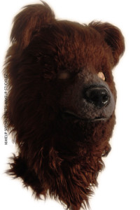 Bear costume mask