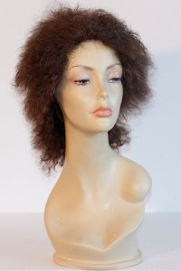 wig crazy electro hh available for rent: crazy wig in human hair, electro shock effect, curly hair
