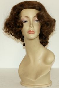 wig curly brown