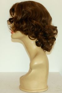 wig curly brown