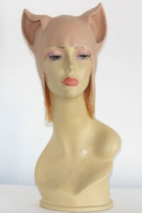 prosthetic cap with cat ears