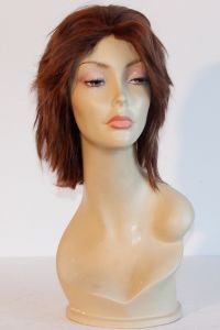 wig jacqueline kaye hh available for rent: Jacqueline Kaye light auburn wig, shoulder length, in human hair