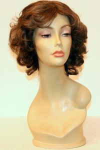 wig Pierre Balmain wave available for rent: Pierre Balmain curly chestnut brow wig, look from the 30s, wavy hair