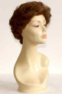 wig Pierre Balmain short available for rent: short Pierre Balmain single knot human hair light brown wig