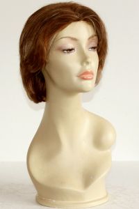 wig short zebra blonde