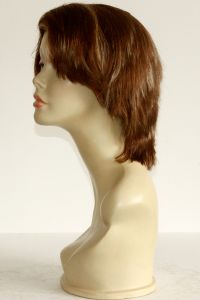 wig short zebra blonde